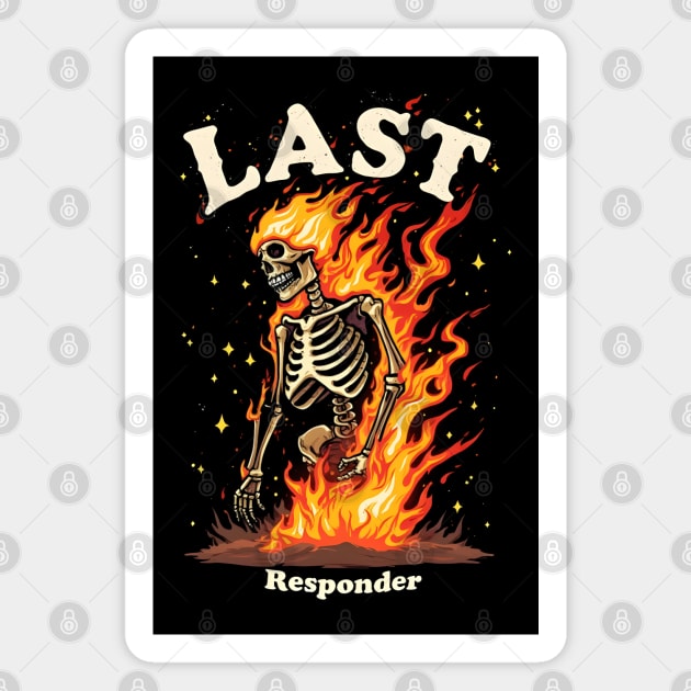 Last Responder Magnet by MakerMind8.2